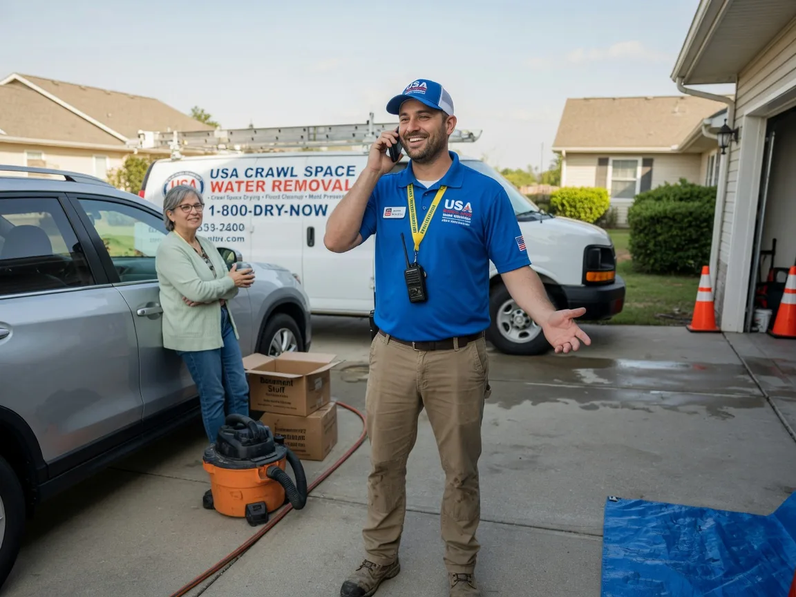 Crawl Space Water Removal Fall Branch, TN FAQs